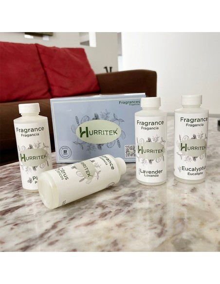 Juego de Fragancias de 125 ml con 4 Aromas para aspiradora Robot Aqua